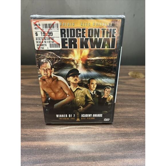 The Bridge on the River Kwai (DVD) David Lean William Holden Alec Guinness New - Picture 1 of 4